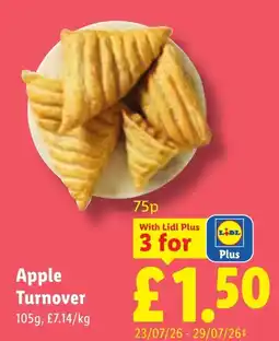 Lidl Apple Turnover offer
