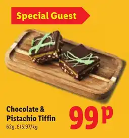 Lidl Chocolate & Pistachio Tiffin offer