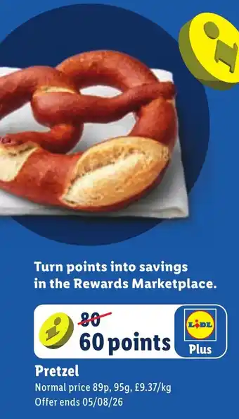 Lidl Pretzel offer