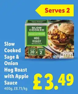 Lidl Slow Cooked Sage & Onion Hog Roast offer