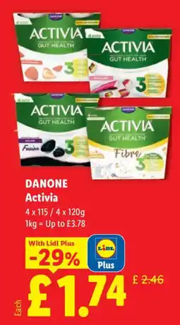 Lidl Danone activia offer