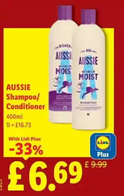 Lidl Aussie Shampoo/Conditioner offer
