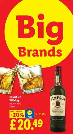 Lidl Jameson Whiskey offer