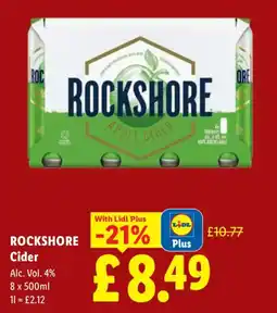 Lidl Rockshore Cider offer