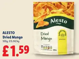 Lidl Alesto Dried Mango offer