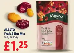 Lidl Alesto Fruit & Nut Mix offer