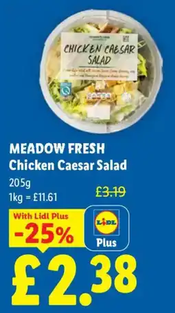 Lidl Chicken Caesar Salad offer