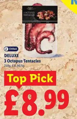 Lidl Deluxe 3 Octopus Tentacles offer
