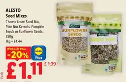 Lidl Alesto seed mixes offer