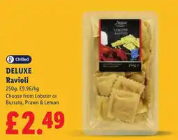 Lidl Deluxe ravioli offer