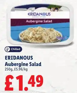 Lidl Eridanous Aubergine Salad offer
