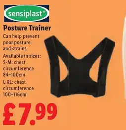 Lidl Sensioplast Posture Trainer offer