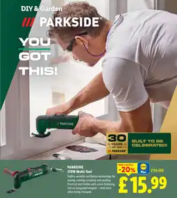 Lidl Parkside 310w Multi-Tool offer