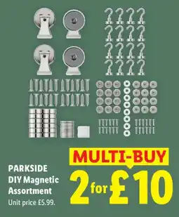Lidl Parkside diy magnetic assortment offer