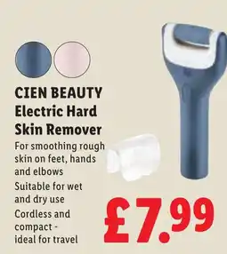 Lidl Cien beauty electric hard skin remover offer