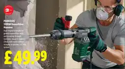 Lidl Parkside 1300w Demolition Hammer offer