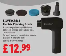 Lidl Silvercrest electric cleaning brush offer