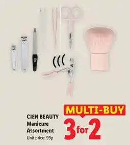 Lidl Cien beauty manicure assortment offer