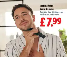 Lidl Cien beauty beard trimmer offer