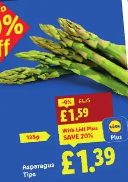 Lidl Asparagus Tips offer