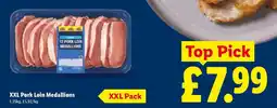 Lidl XXL Pork Loin Medallions offer