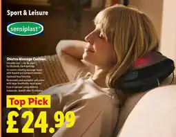 Lidl Shiatsu Massage Cushion offer