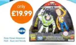 B&M Stores Pixar toy story pizza planet adventure pack buzz and woody offer