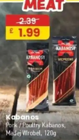 MyMINIMIX Kabanos pork / poultry kabanos offer