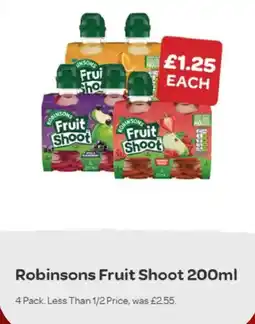 Spar Robinsons Fruit Shoot offer