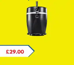 B&M Stores Blautopunkt beer dispenser offer