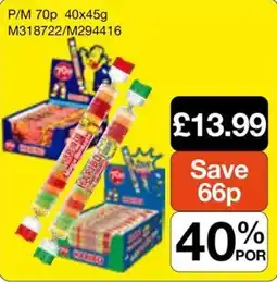 Booker Wholesale Marabou lollipops offer