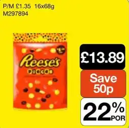 Booker Wholesale Reese's pieces offer