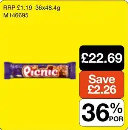 Booker Wholesale Picnic offer