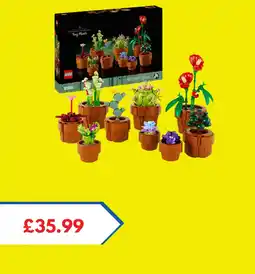 B&M Stores Lego tiny plants offer