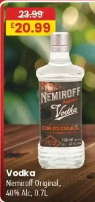 MyMINIMIX Nemiroff vodka offer