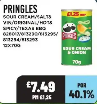 Pringles sour cream & onion