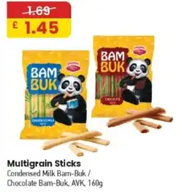 MyMINIMIX Multigrain Sticks Condensed Milk Bam-Buk / Chocolate Bam-Buk offer