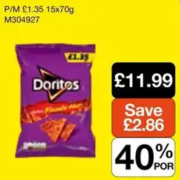 Booker Wholesale Doritos offer