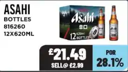 Bestway Asahi bottles offer