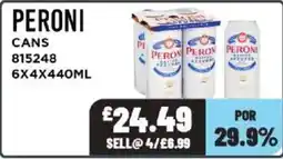 Bestway Peroni cans offer