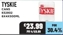 Bestway Tyskie cans offer