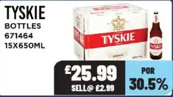 Bestway Tyskie bottles offer