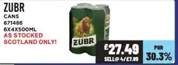 Bestway Zubr cans offer