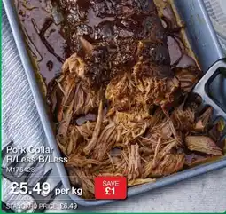 Booker Wholesale Pork Collar offer