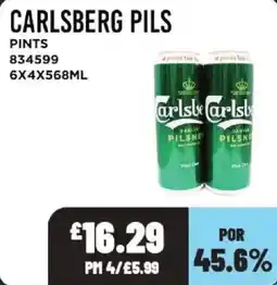 Bestway Carlsberg pils offer