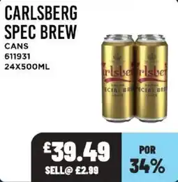 Bestway Carlsberg spec brew cans offer