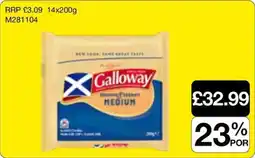 Booker Wholesale Galloway smooth creamy medium offer