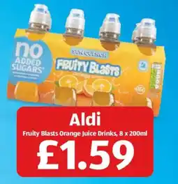 Aldi Aldi Fruity Blasts Orange Juice Drinks offer