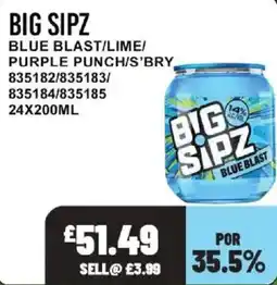Bestway Big Sipz blue blast offer