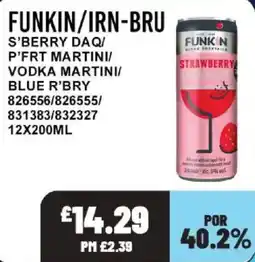 Bestway Funkin strawberry martini offer